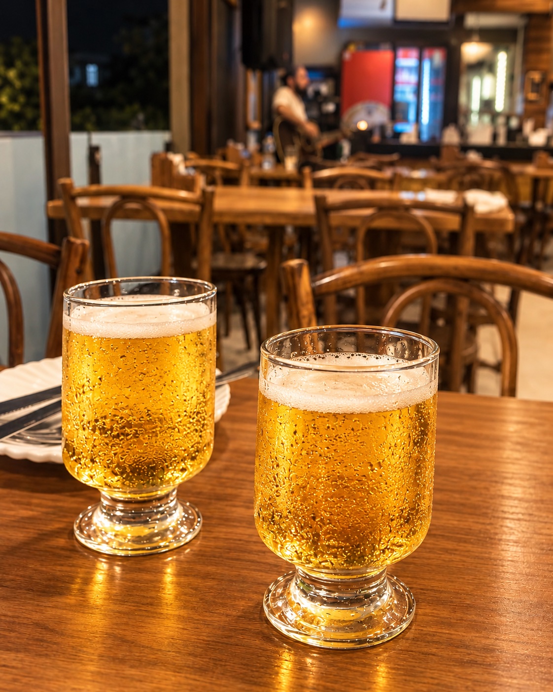 Salão e bar